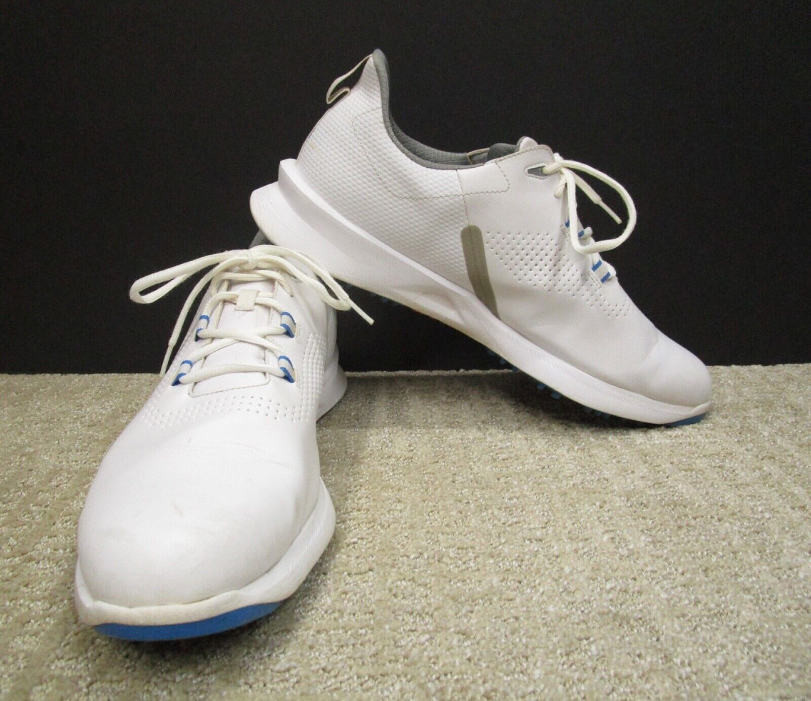 FootJoy Golf Shoes Men 15 White FJ Fuel Golfing Performance Sneakers Athletic