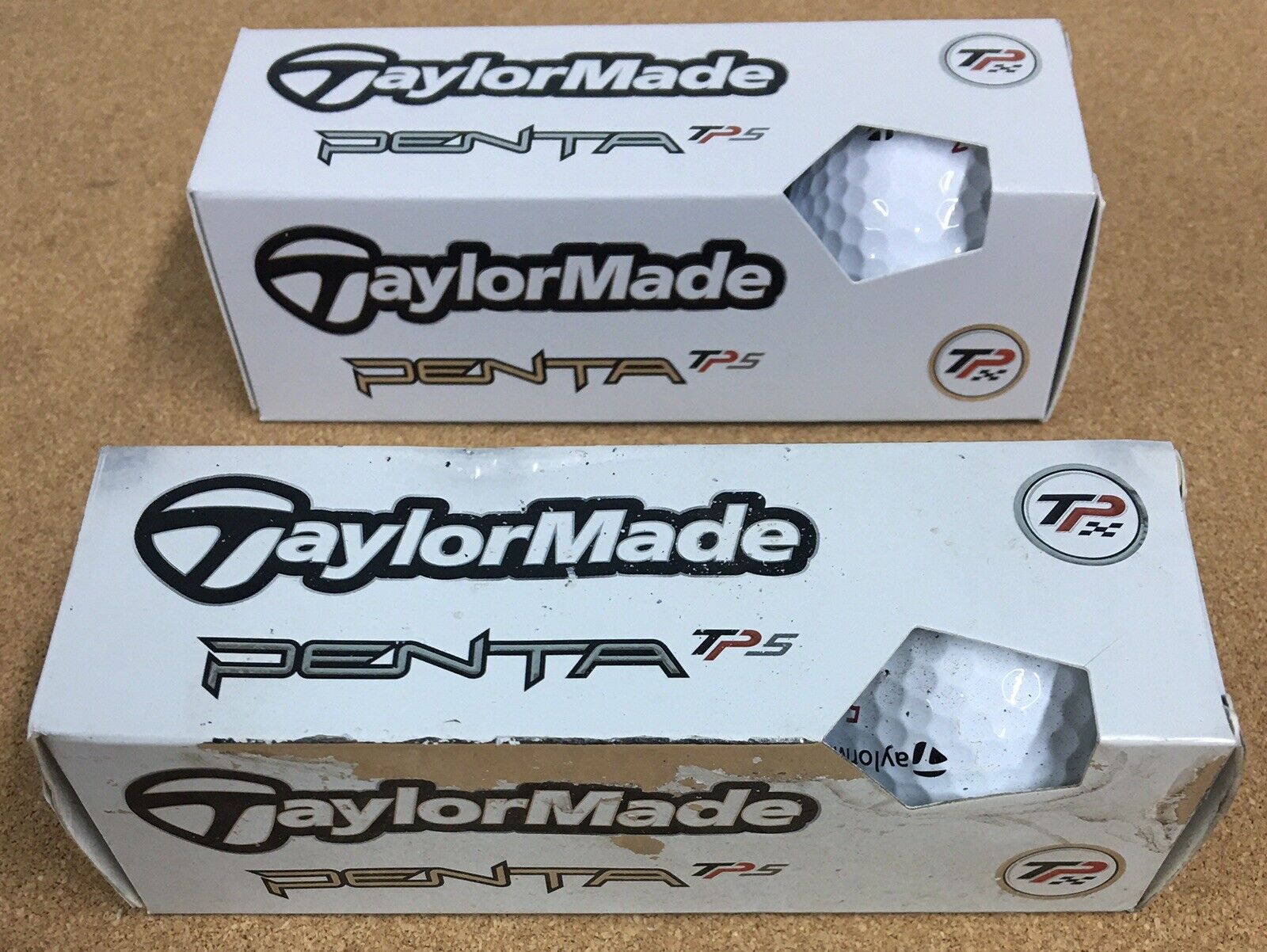 2- Taylormade Penta TP5 3 Pack Layer Golf Balls