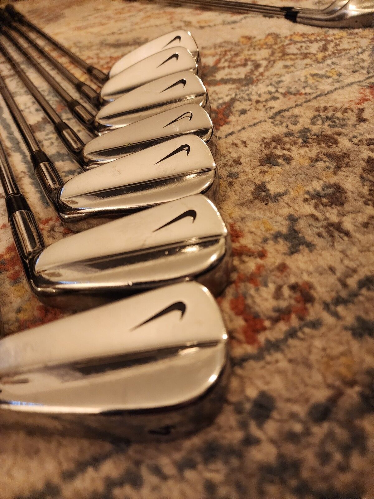 NIKE Muscle Back Forged 7pc IRONS SET GOLF CLUBS - Great Condition, 4-PW+53+56