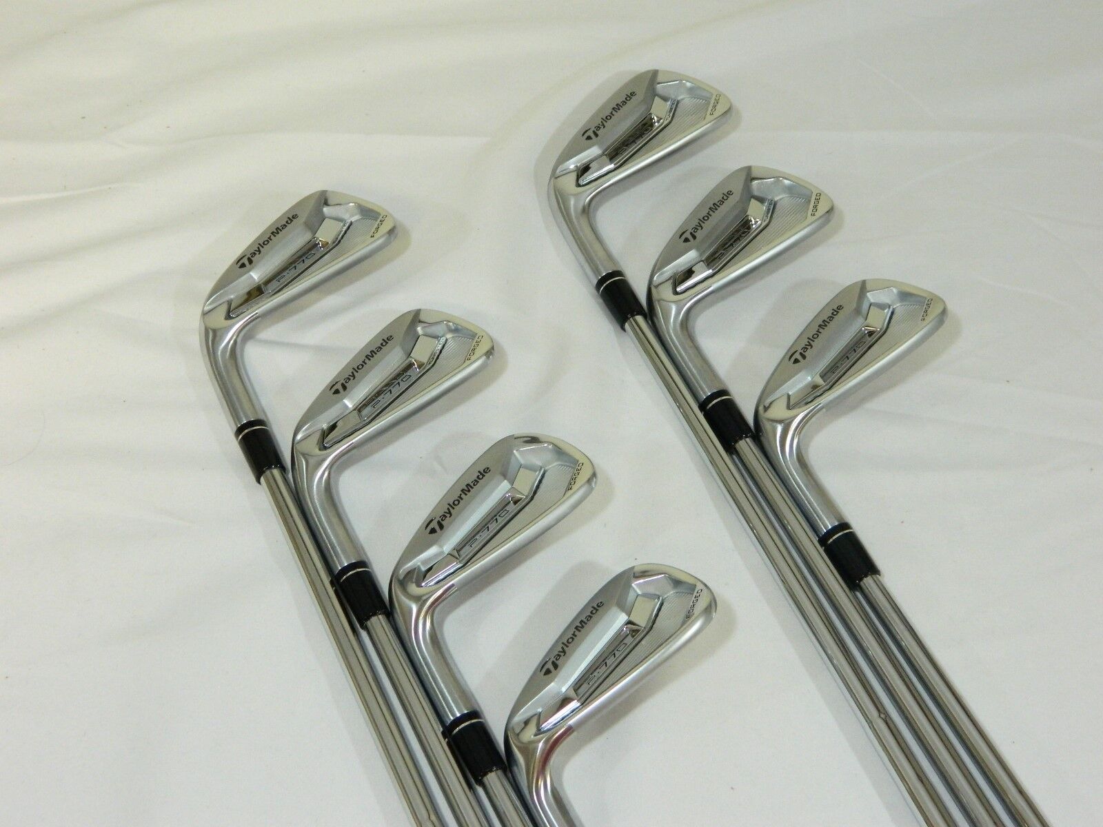 New LH Taylormade P770 Forged Iron set 4-PW KBS Tour FLT EXTRA Stiff irons P-770