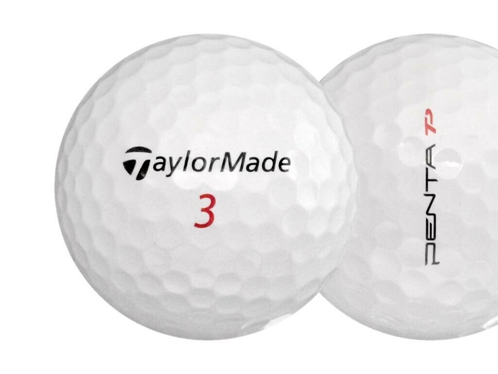 36 AAA Taylormade Penta TP Tp3 TP5 Golf Balls Mix -  - 3A Used
