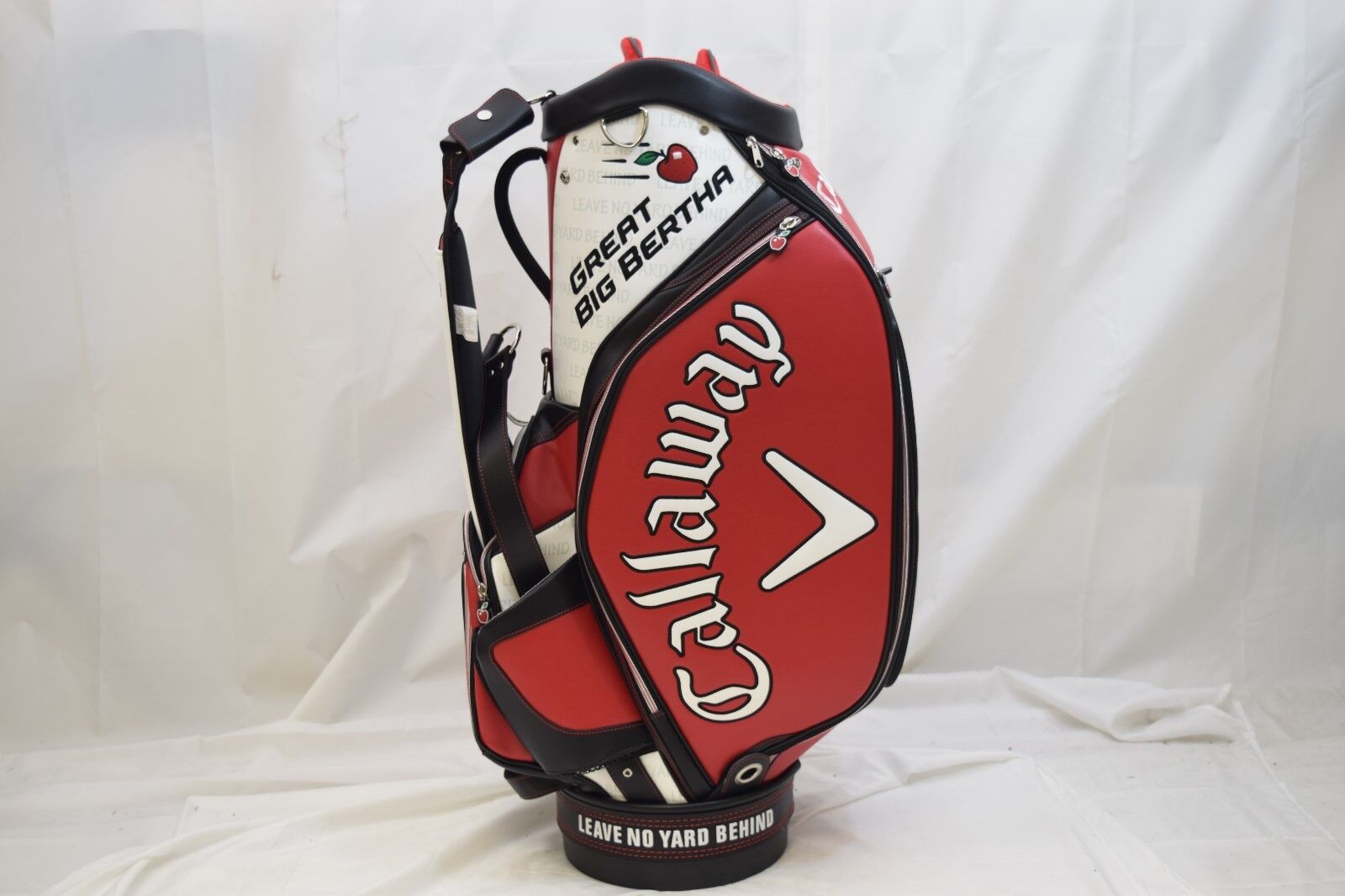 New Callaway Great Big Bertha Odyssey XR Staff Golf Bag Tour full Size Red White