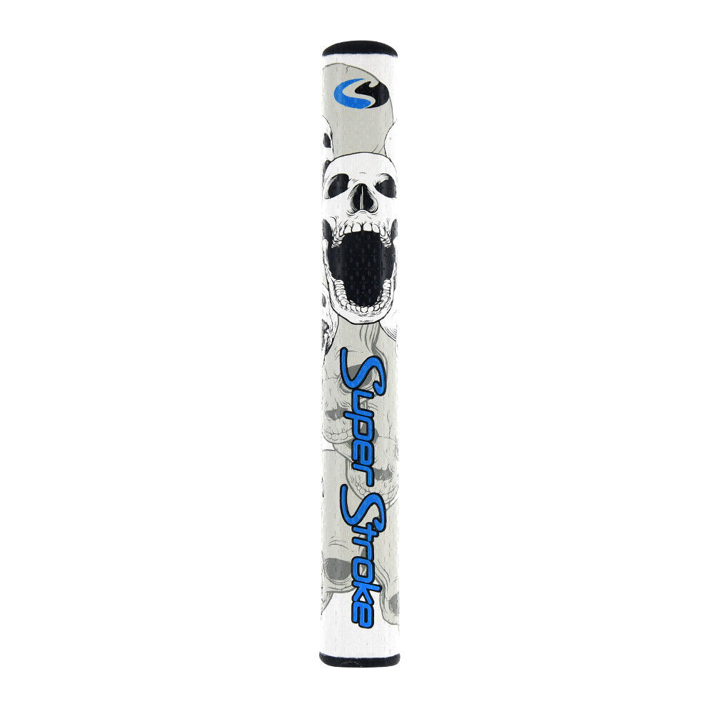 SuperStroke Putter Grips - Limited Edition Skull Design - 2 sizes/colors