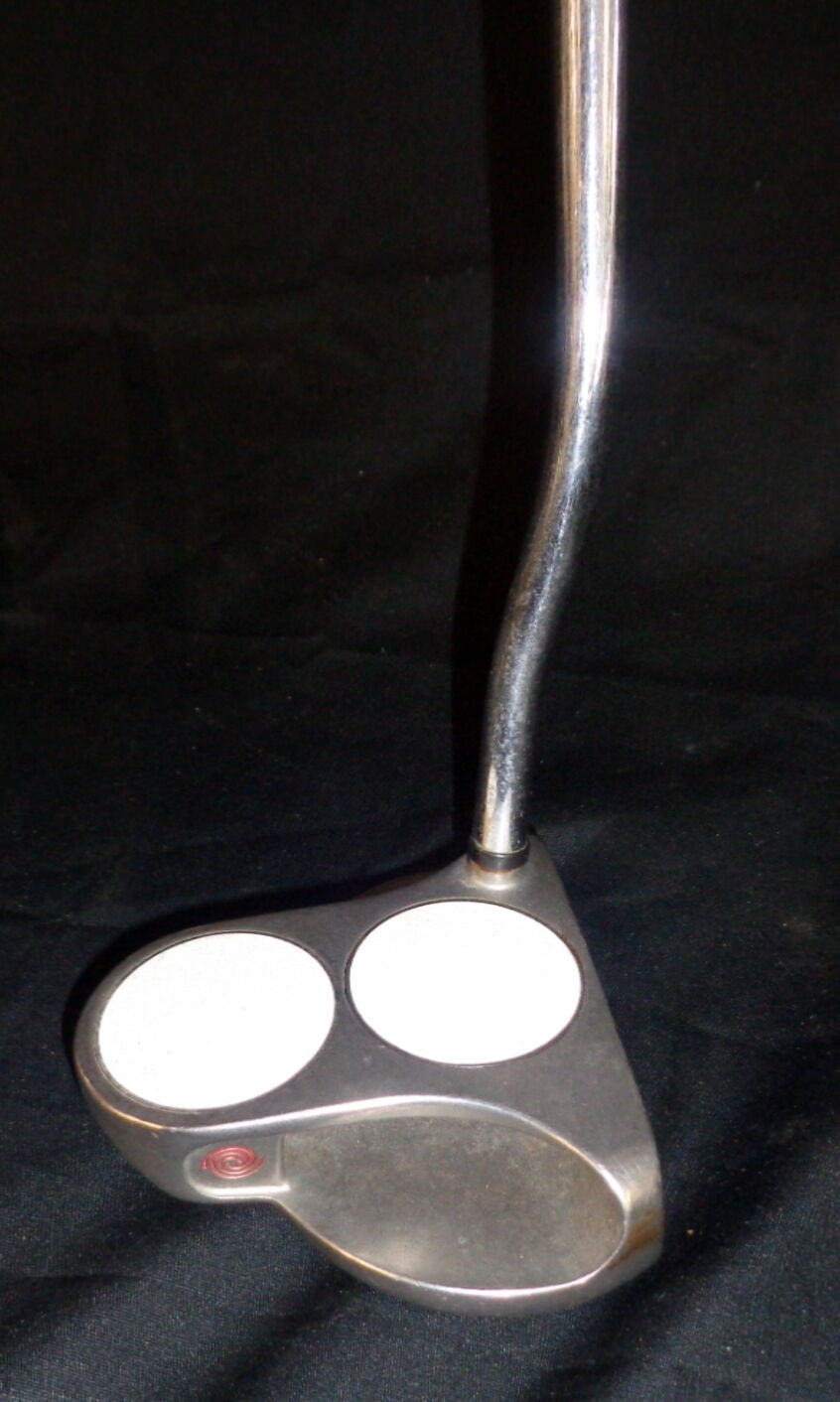 Odyssey White Hot 2-Ball ,tour filled, super stroke fatso GRIPS USED PUTTER