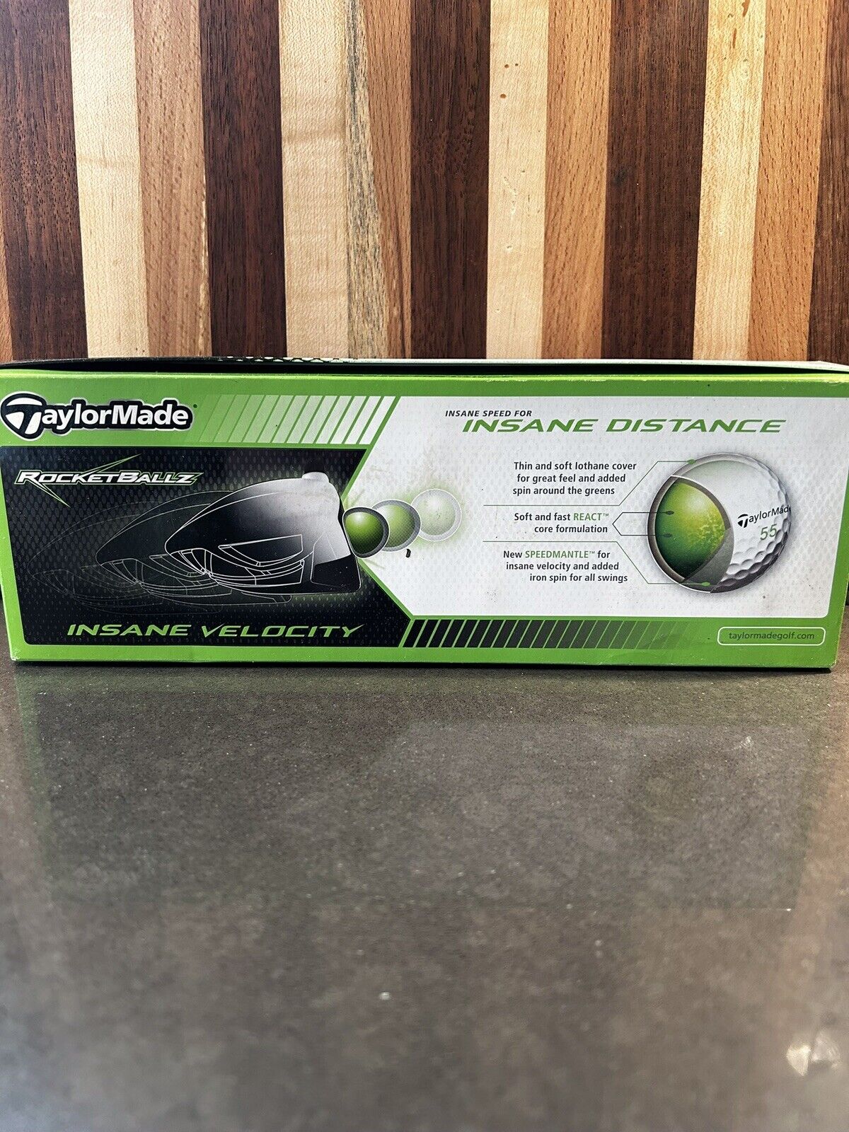 RocketBallz TaylorMade Golf Balls Insane Velocity 3 Sleeves