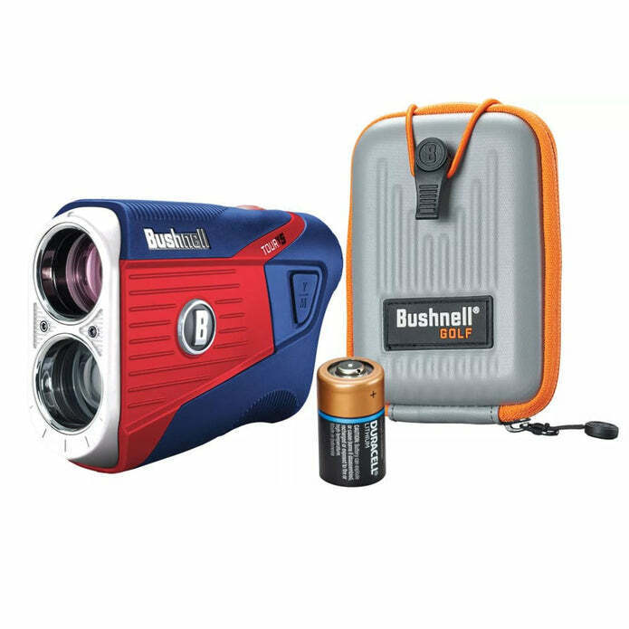Bushnell Tour V5 Special Edition Golf Laser Rangefinder Patriot Pack, Non-Slope