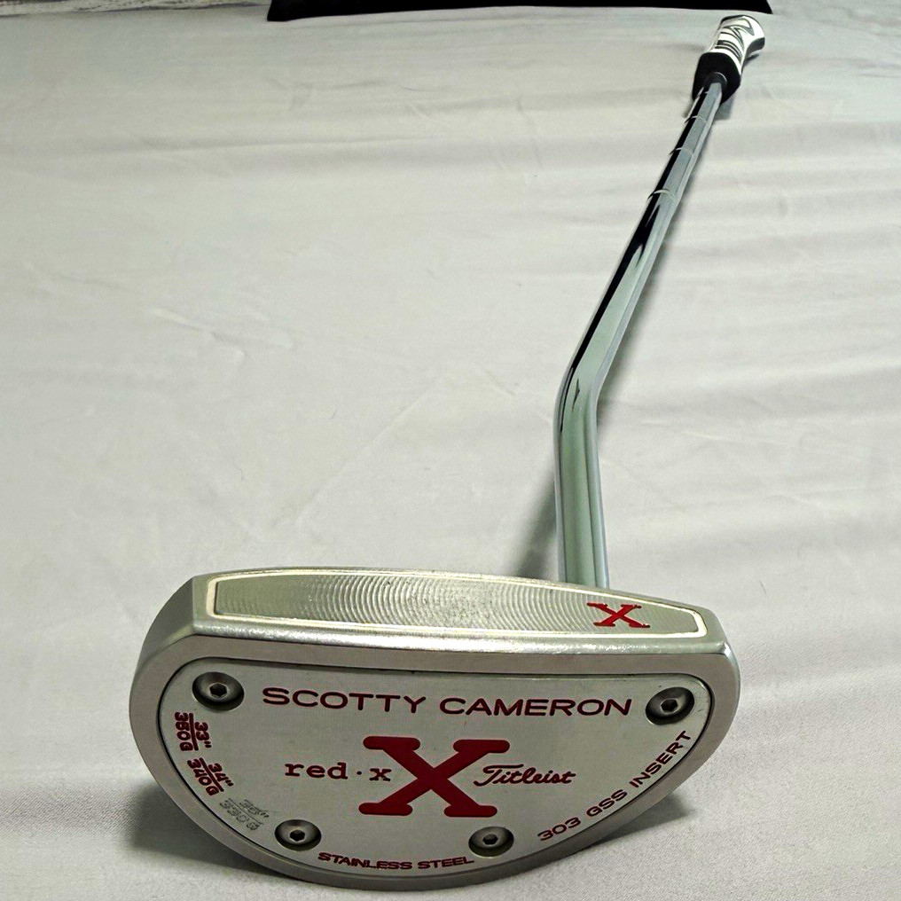 Scotty Cameron Red X Putter RH 35” Super Stroke Grip