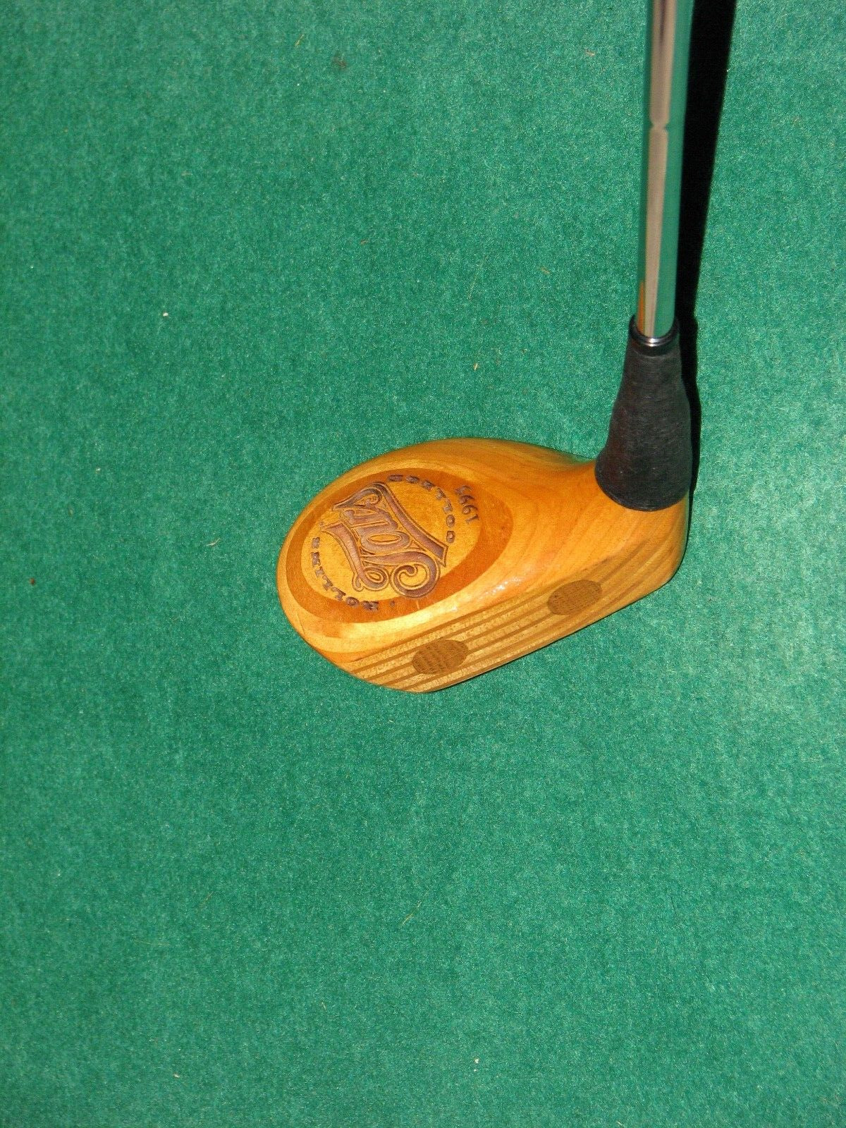 Vintage 1995 Rollins College Tars Wooden Golf Putter 35\
