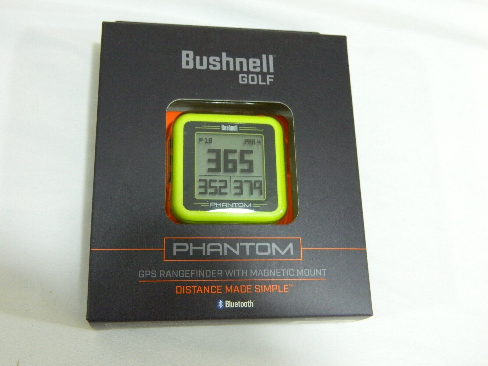 New Bushnell Golf Phantom - Green - GPS Rangefinder with magnetic mount