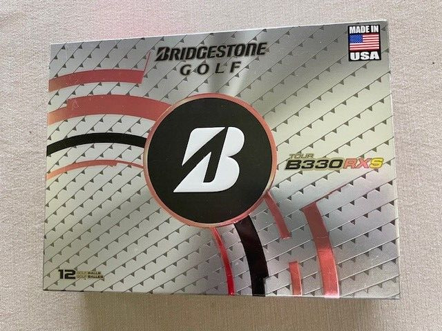Bridgestone B330 RXS Golf balls, never used, 4 sleeves of 3