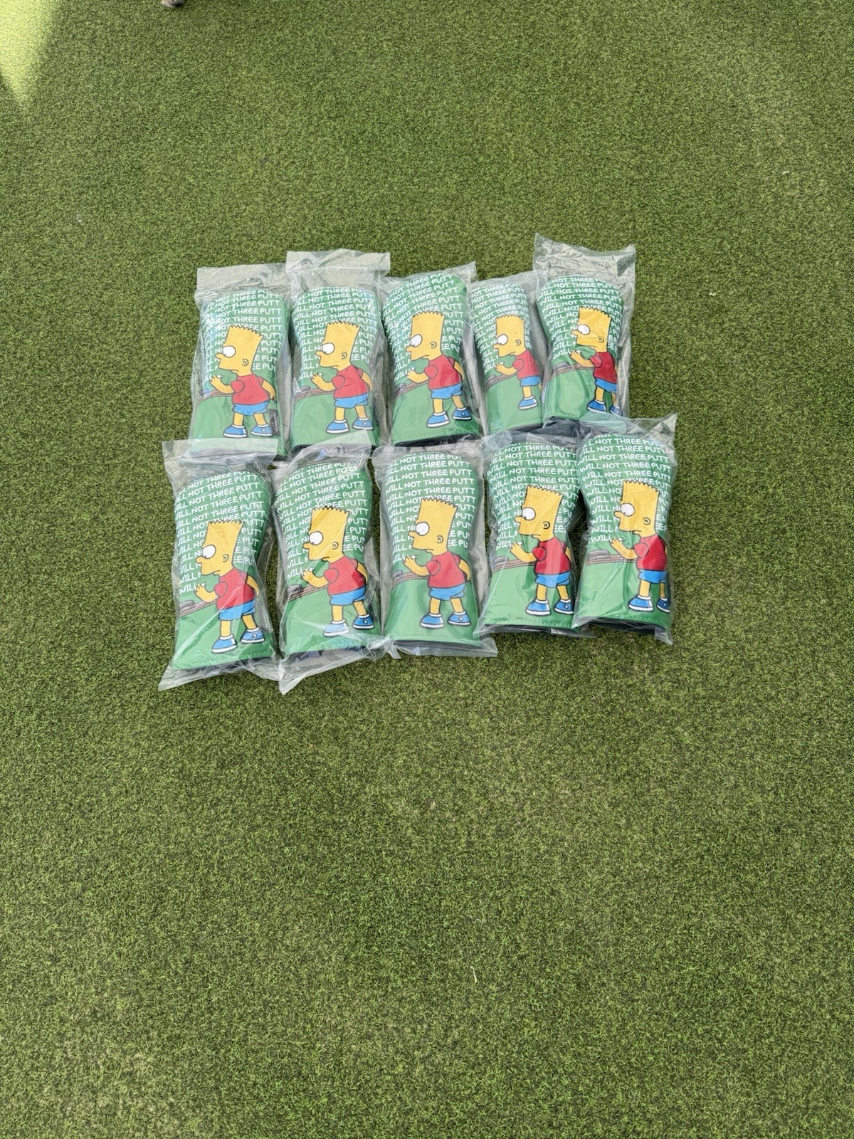 10 Bart Simpson Fairway Wood Head Covers