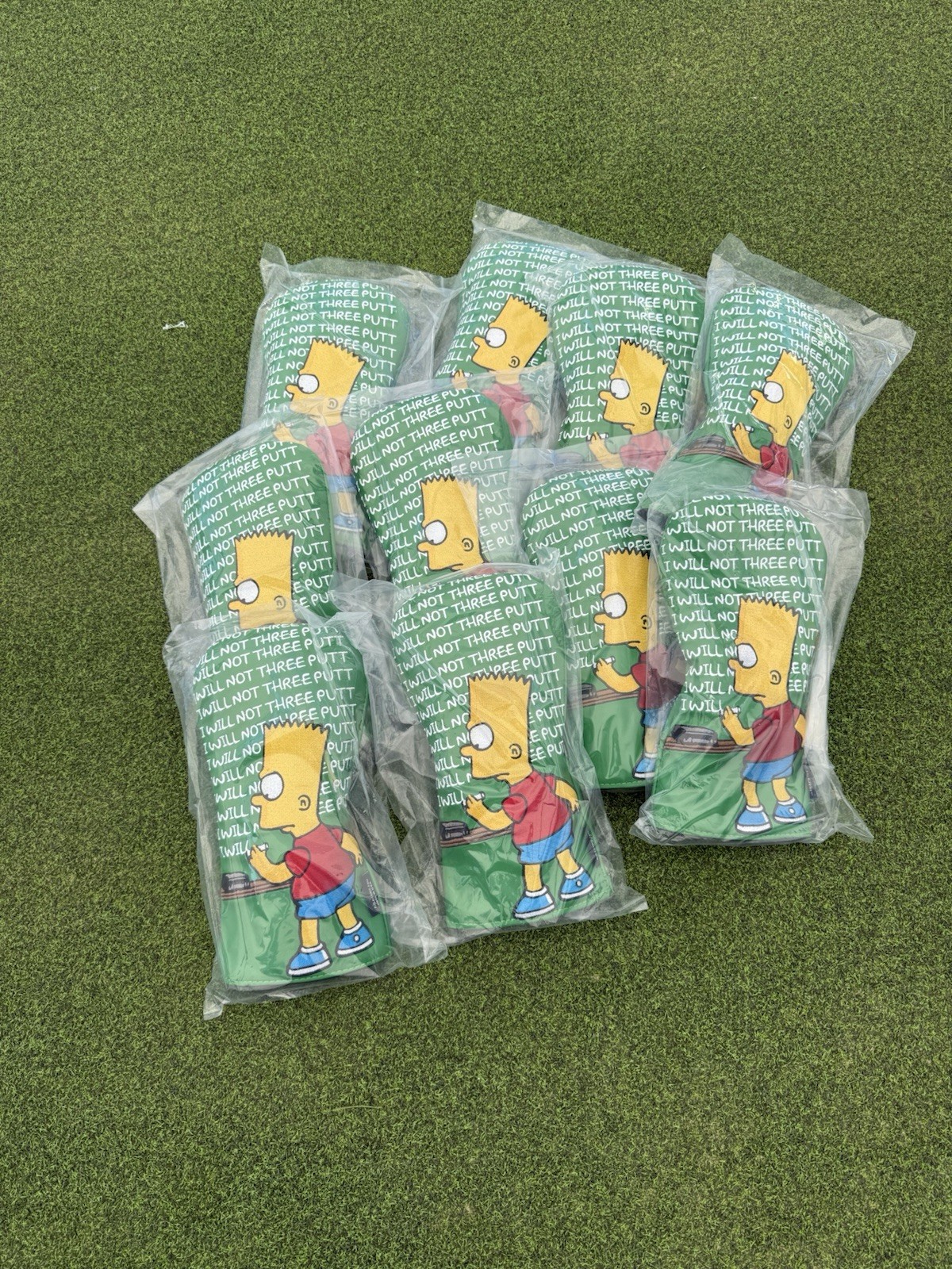 10 Bart Simpson Driver Head covers