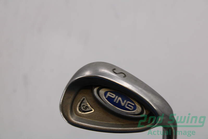 Ping i5 Wedge Sand SW Steel Wedge Flex Right Black Dot 35.5in