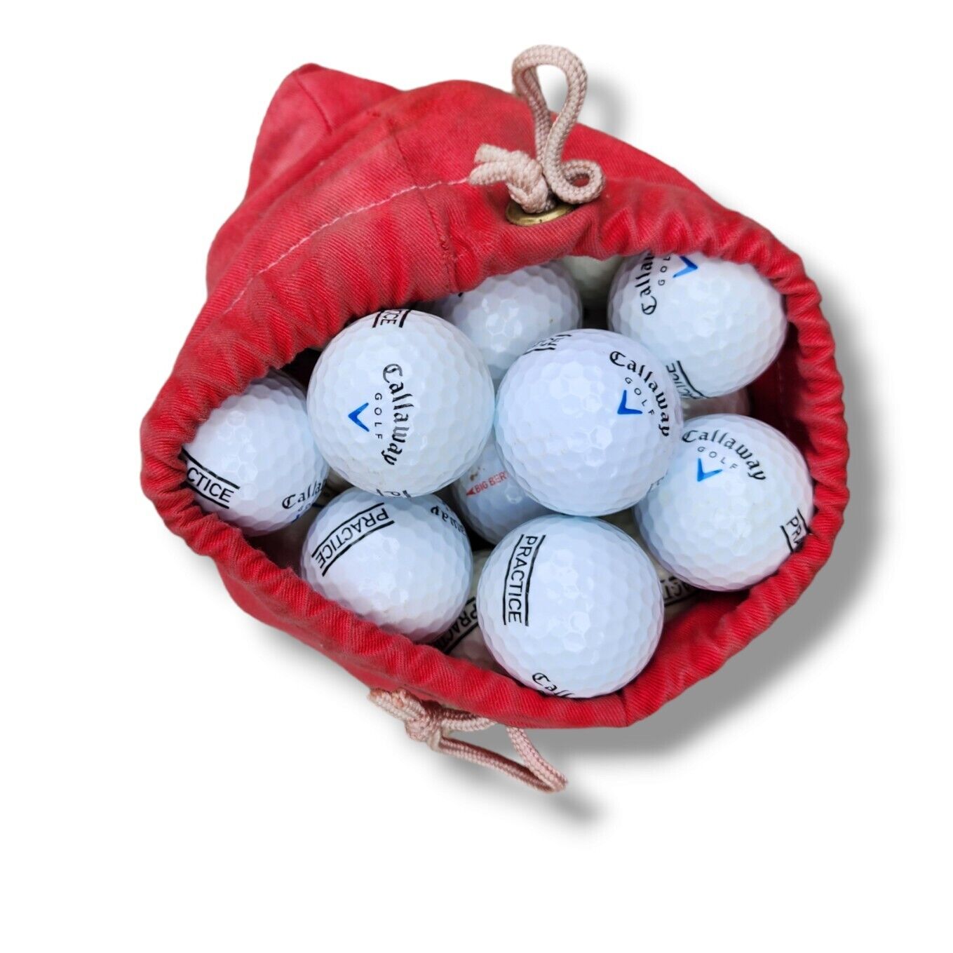 Callaway Practice Golf Balls  (27) golf balls White W/ Bag