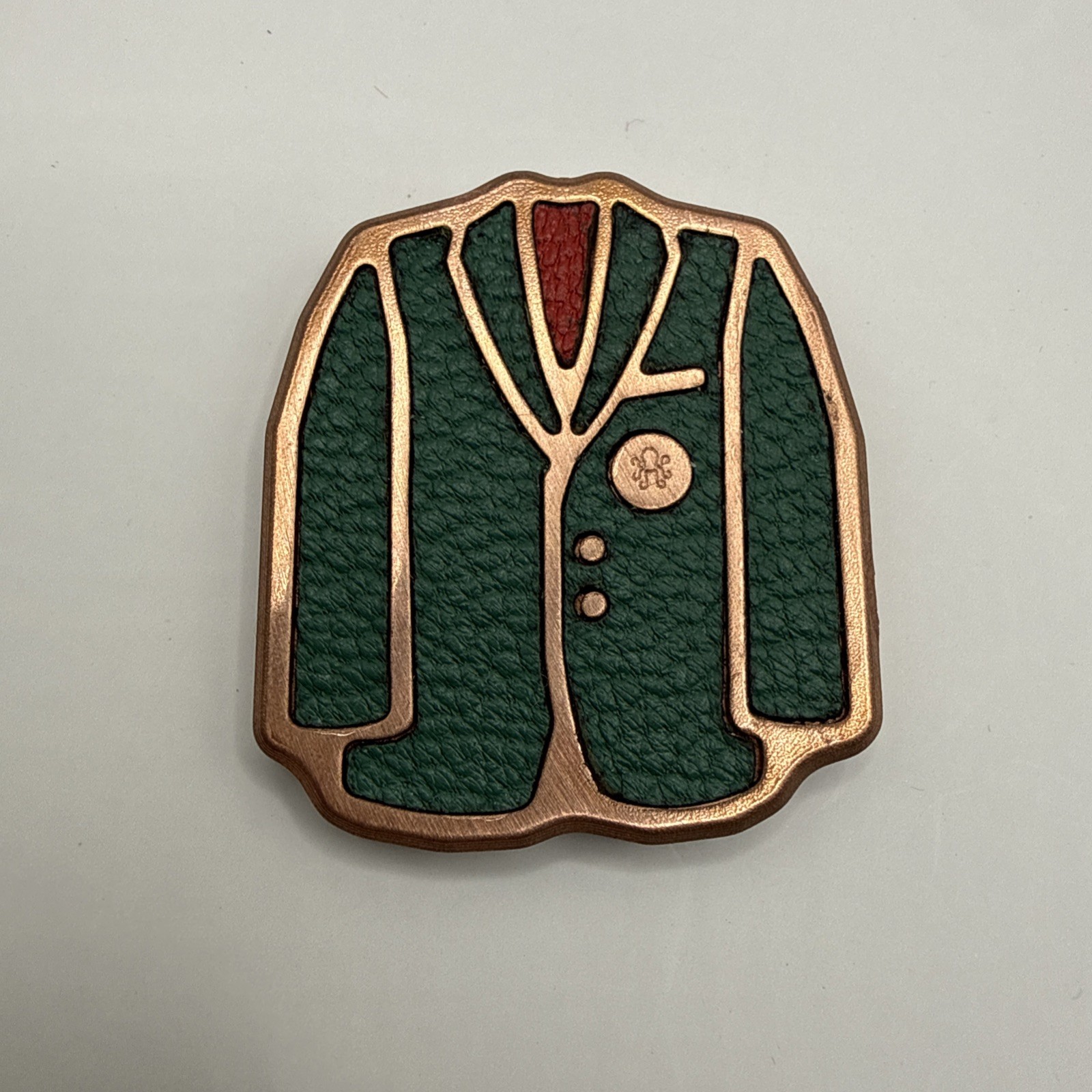 Kraken Golf - Augusta Green Jacket Marker - Tiger Red - Rare 2022 Masters Kraken Golf - Augusta Green Jacket Marker - Tiger Red - Rare 2022 Masters