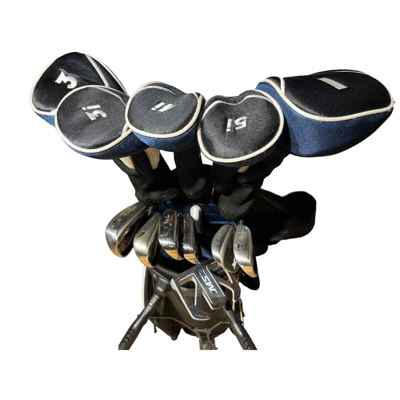 Walter Hagen golf clubs. Irons. Wedge. Golf. 