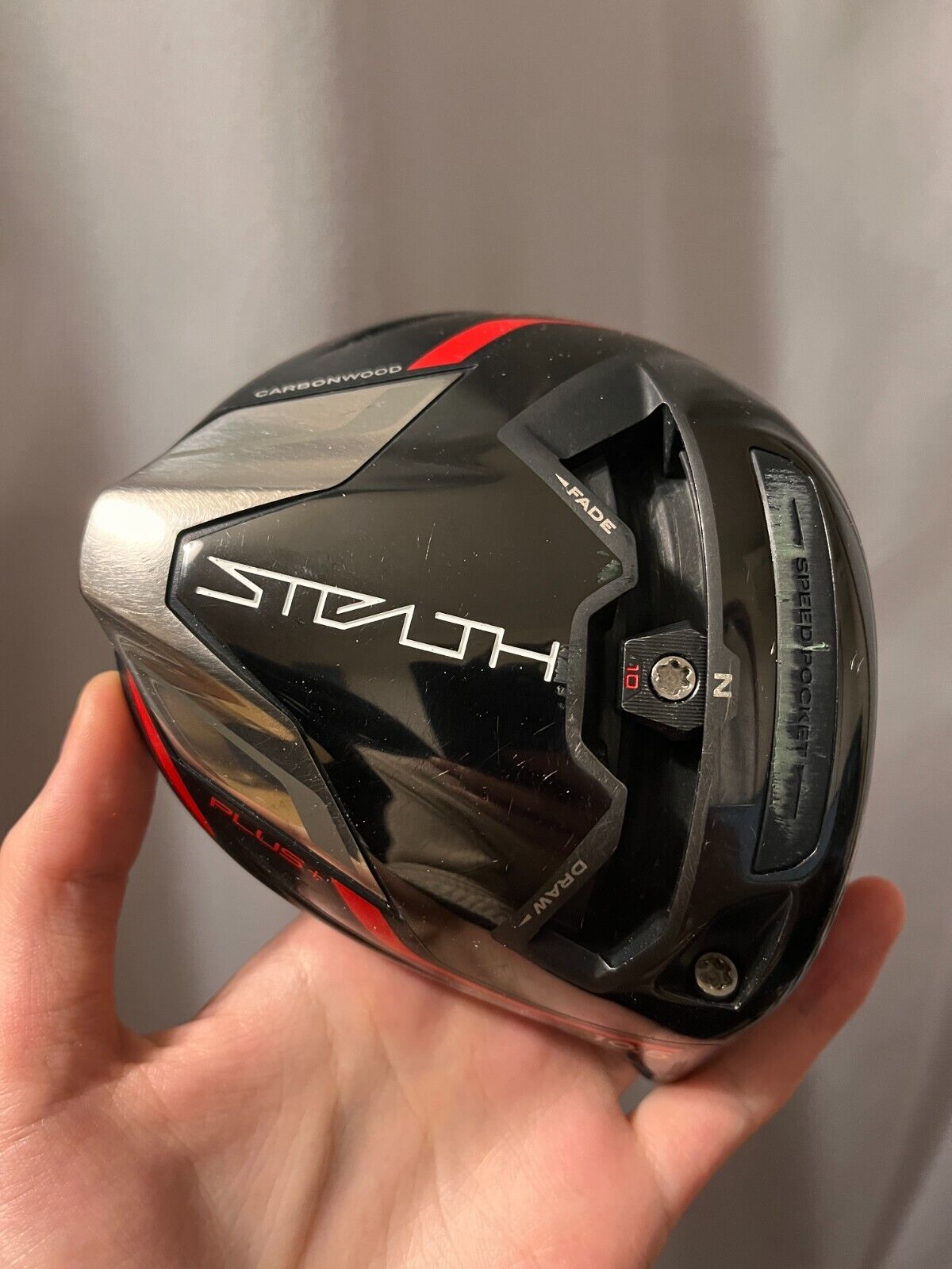 Taylormade Stealth Plus + 10.5* Golf Driver Head Only ( RH )
