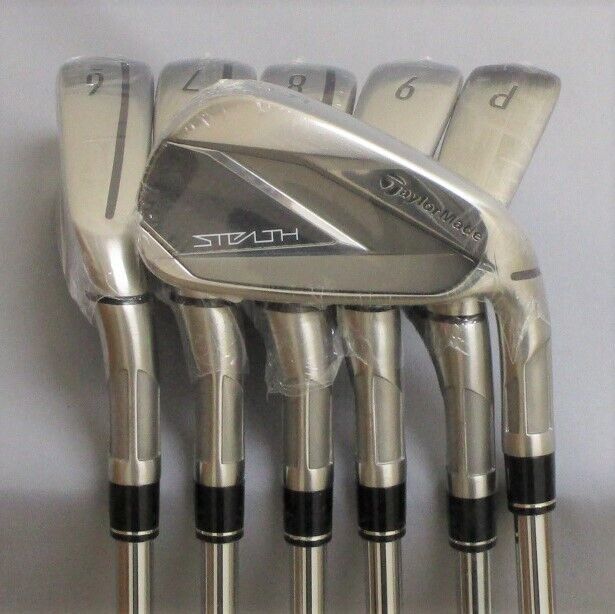 TaylorMade Stealth Iron 6Piece #5-9 PW Steel S MAX85MT 2022 Set-#9 KBS MAX 85 MT