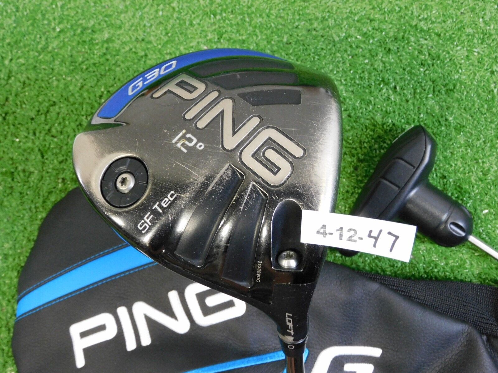 PING G30 SF TEC 12* Driver Tour 65 Regular Graphite with G Headcover 