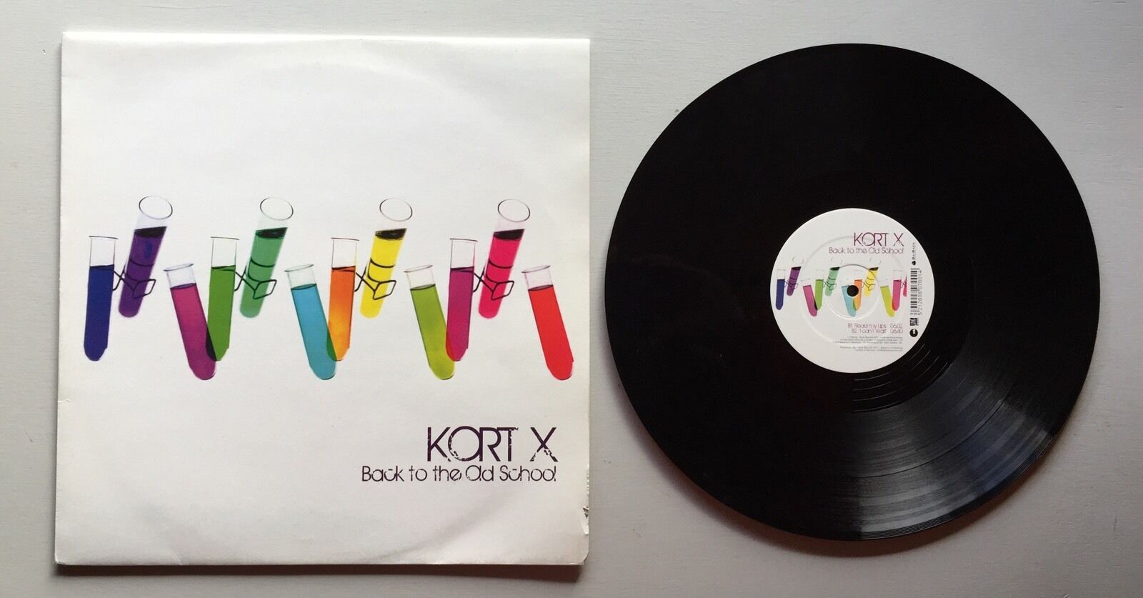 Ref805 Vinyl 33 RPM Kort X Back to the Old School