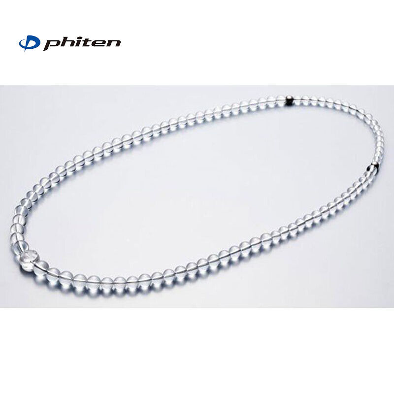 PHITEN Golf Japan Crystal Necklace Gradation 65cm 25.6\