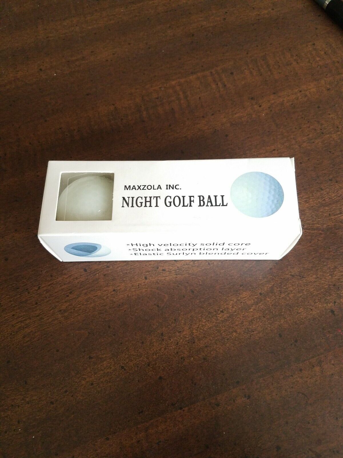 3 MAXZOLA Luminous Night Golf Balls Ultra Bright Glow  NEW