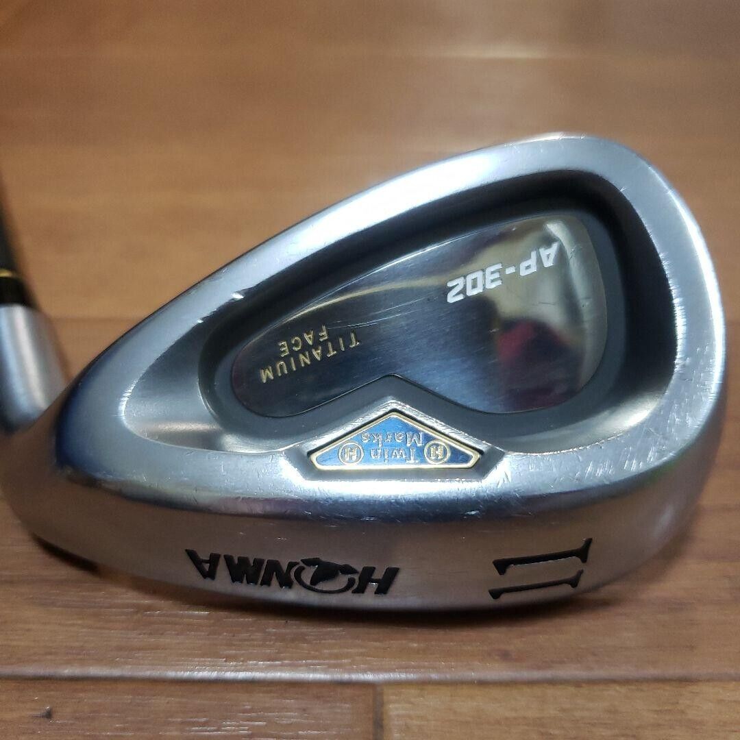 Honma Twin Marks AP-302 Titanium Face/11 Iron from Japan Used