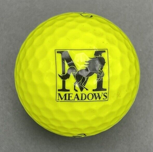 Meadows Logo Golf Ball (1) Callaway Supersoft Pre-Owned