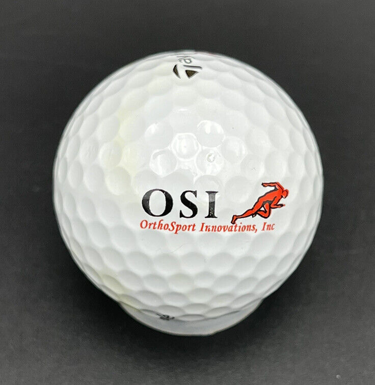 OrthoSport Innovations Inc Logo Golf Ball (1) TaylorMade Penta TP5 Pre-Owned