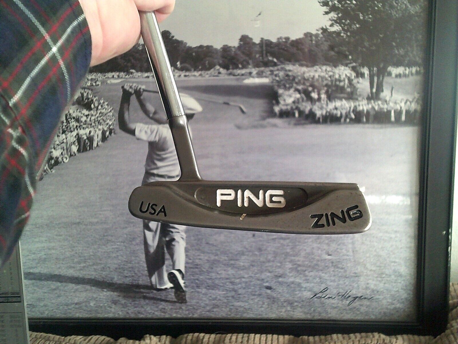Ping Zing i-Series Putter.. Zing W/Insert.. 35\'\'.. MRH. Square . Nice .. Looky
