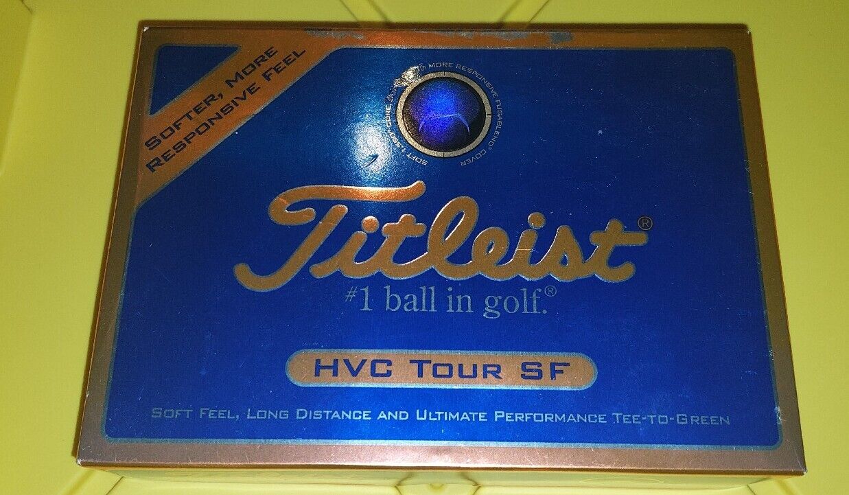 Titleist HVC Tour SF Golf Balls Dozen (12 pack) - New