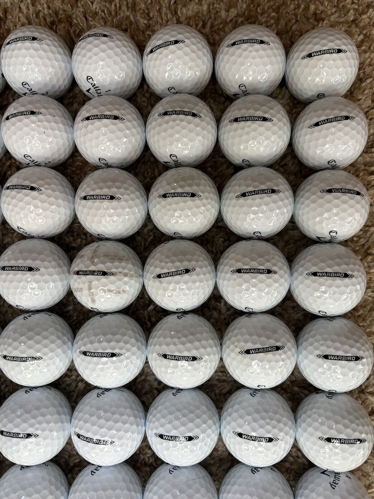 100 Mint Callaway Warbird Golf Balls 