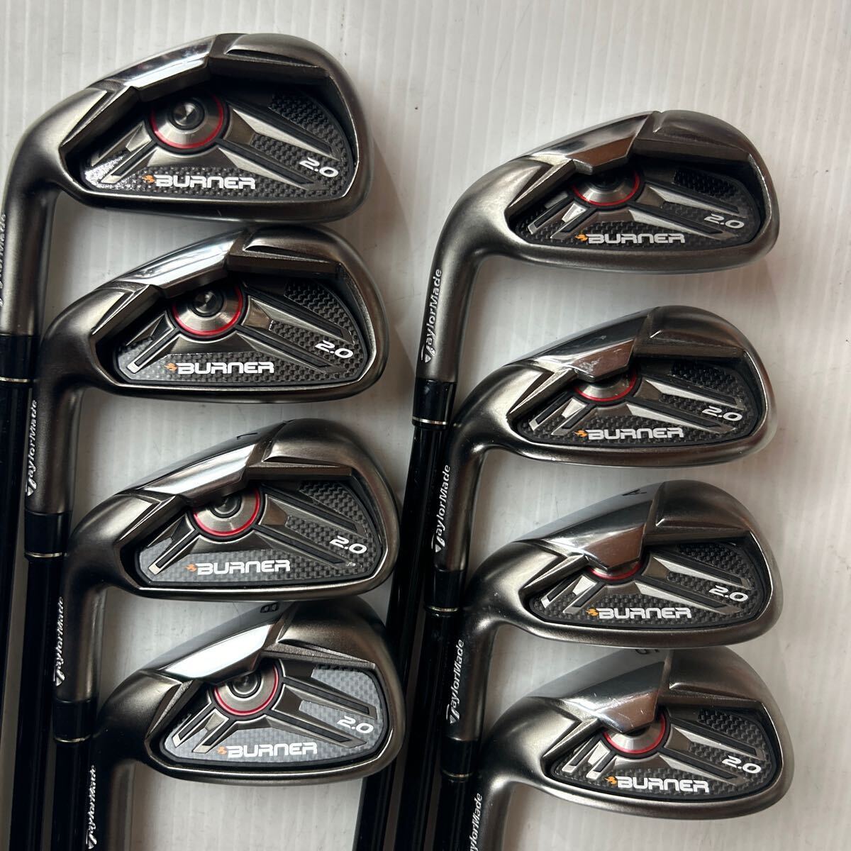 Iron TaylorMade BURNER 2.0 for left handed 5.6.7.8.9.PW. AW.SW 8 piece set F