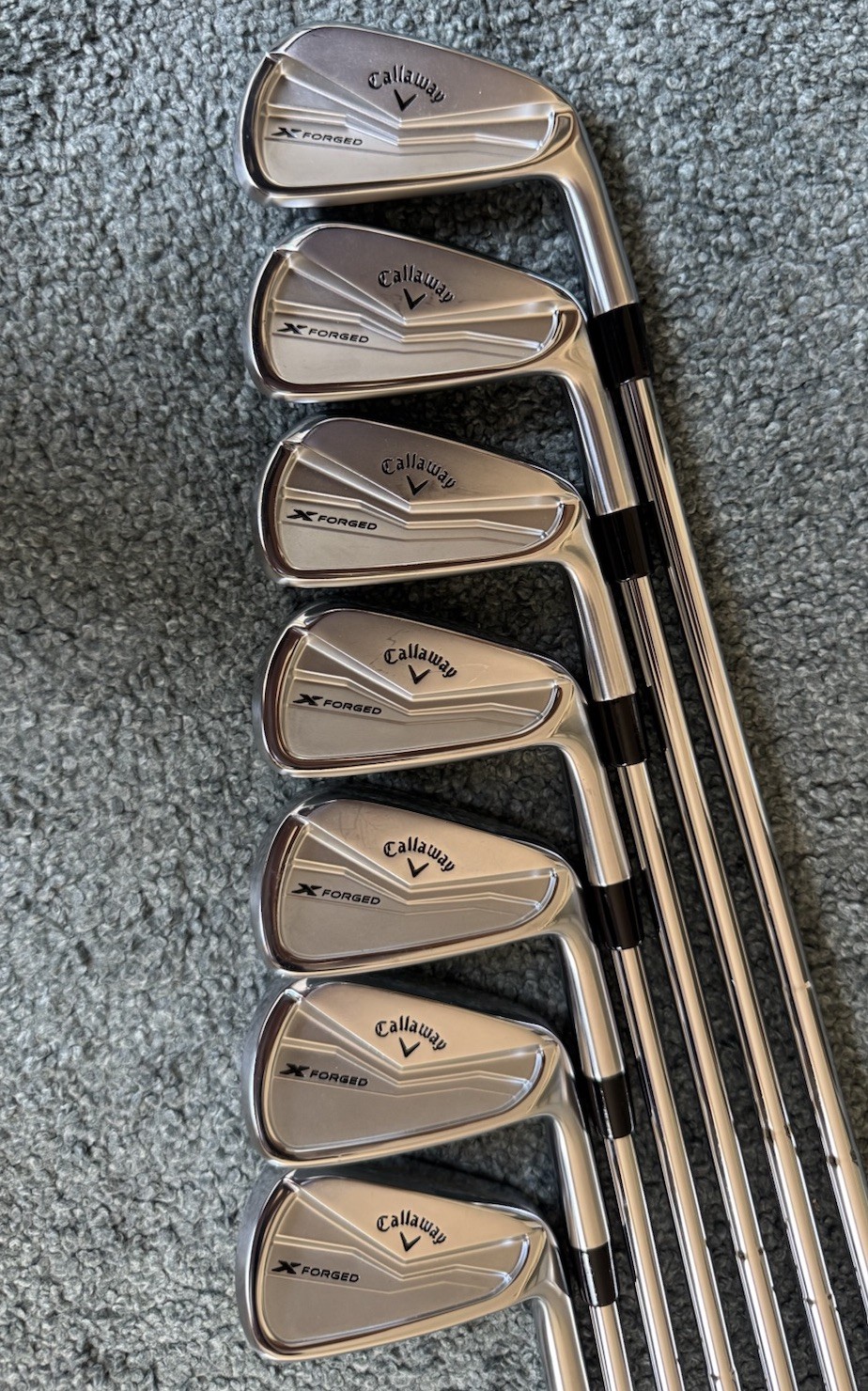 Callaway x Forged Iron Set 2025 4-PW Dynamic Gold Mid 115 S300 Stiff Flex