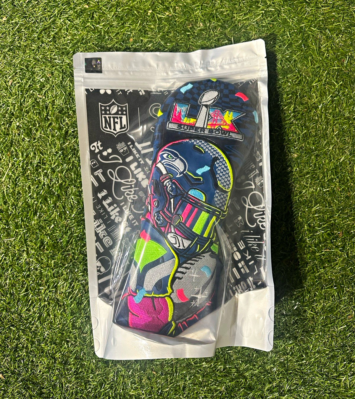 Seattle Seahawks Super Bowl SWAG Driver Headcover Factory Sealed