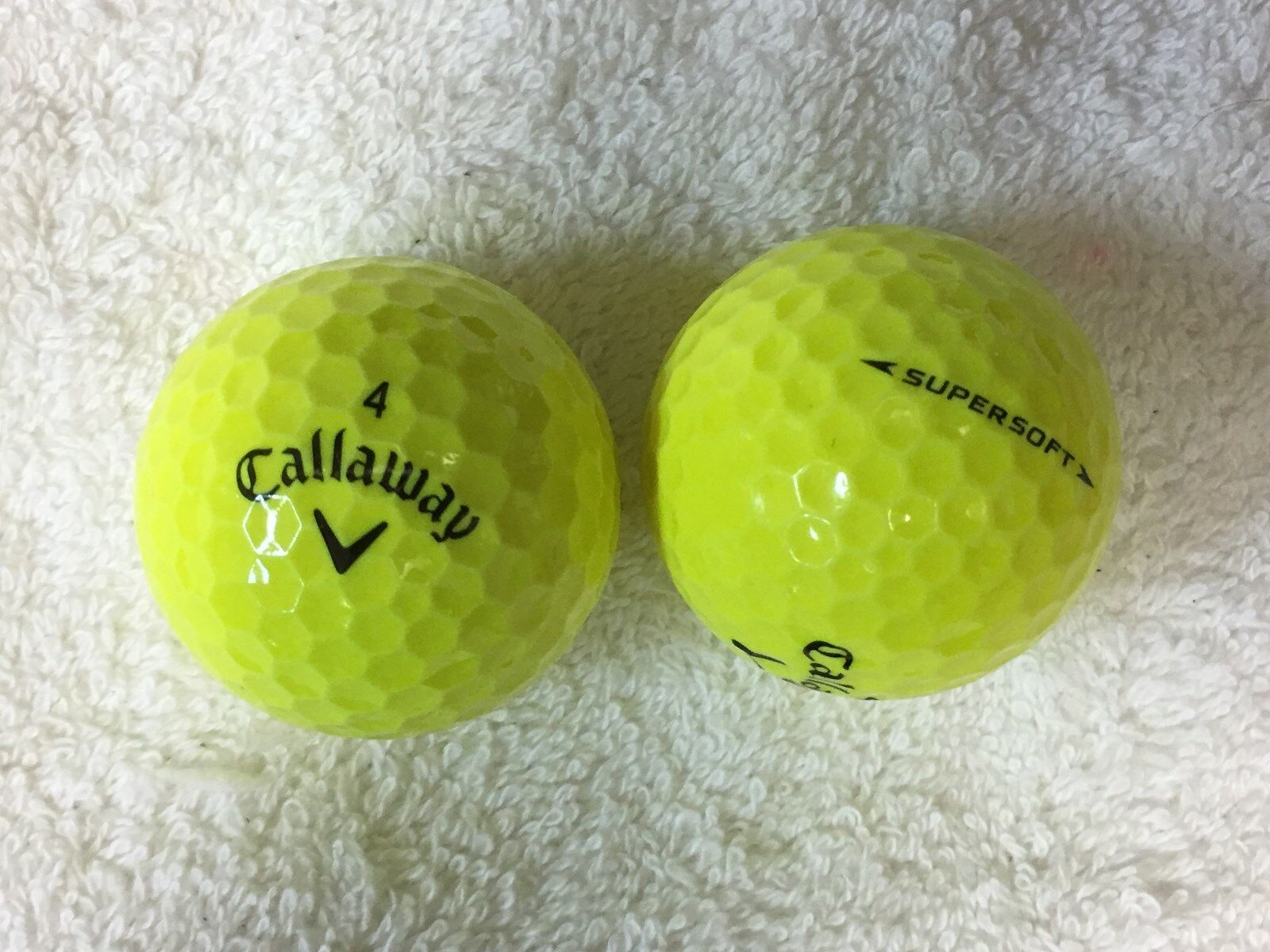 Special  24 Yellow 5A(AAAAA) Callaway Supersoft Balls 