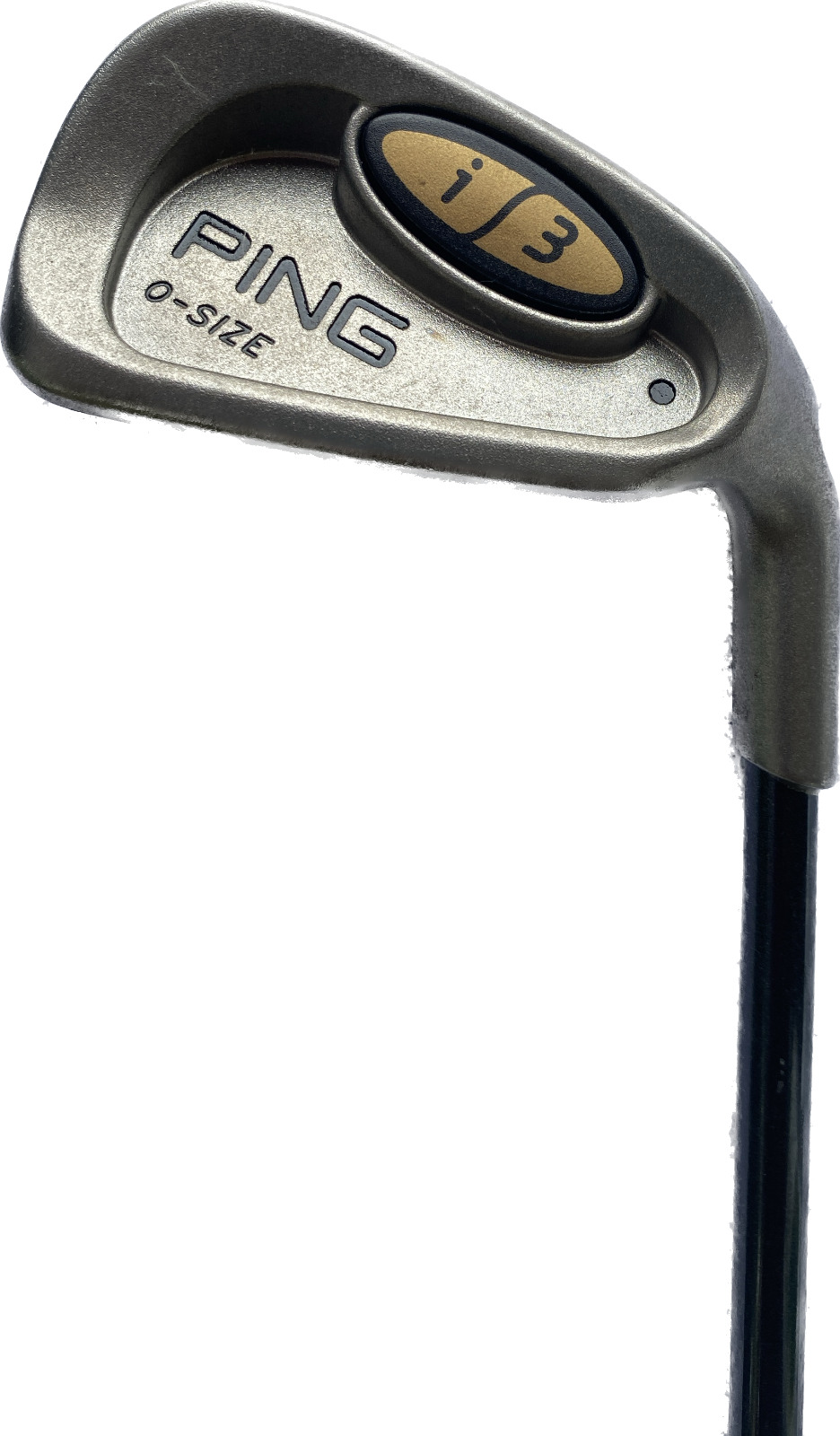 Ping i3 O-Size 6 Iron Black Dot Graphite A Flex 350 Series Right Handed DEMO