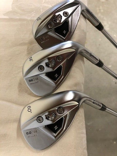 Taylormade TP XFT Wedges 52* 9 56* 12 60* 6 KBS Steel Shaft Pristine Condition