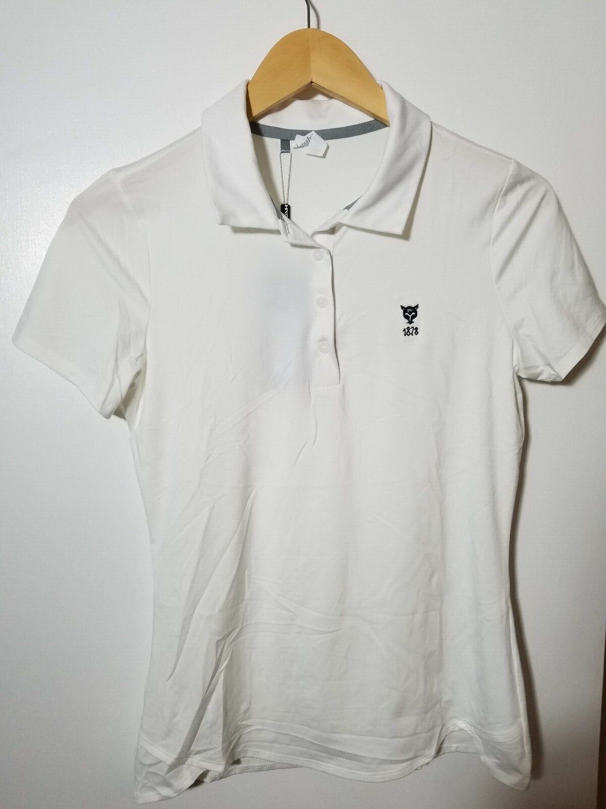 1 NWT UNDER ARMOUR WOMEN\'S POLO, SIZE: SMALL, COLOR: WHITE (J81)