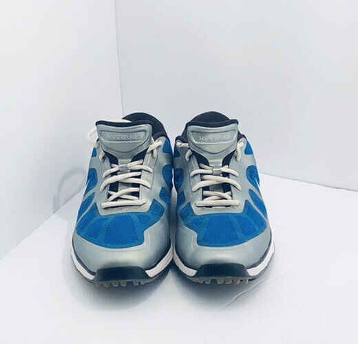 Nike 483841-400 Lunarlon Hyperfuse 2011 Blue Lace-Up Golf Shoes Men\'s US 10