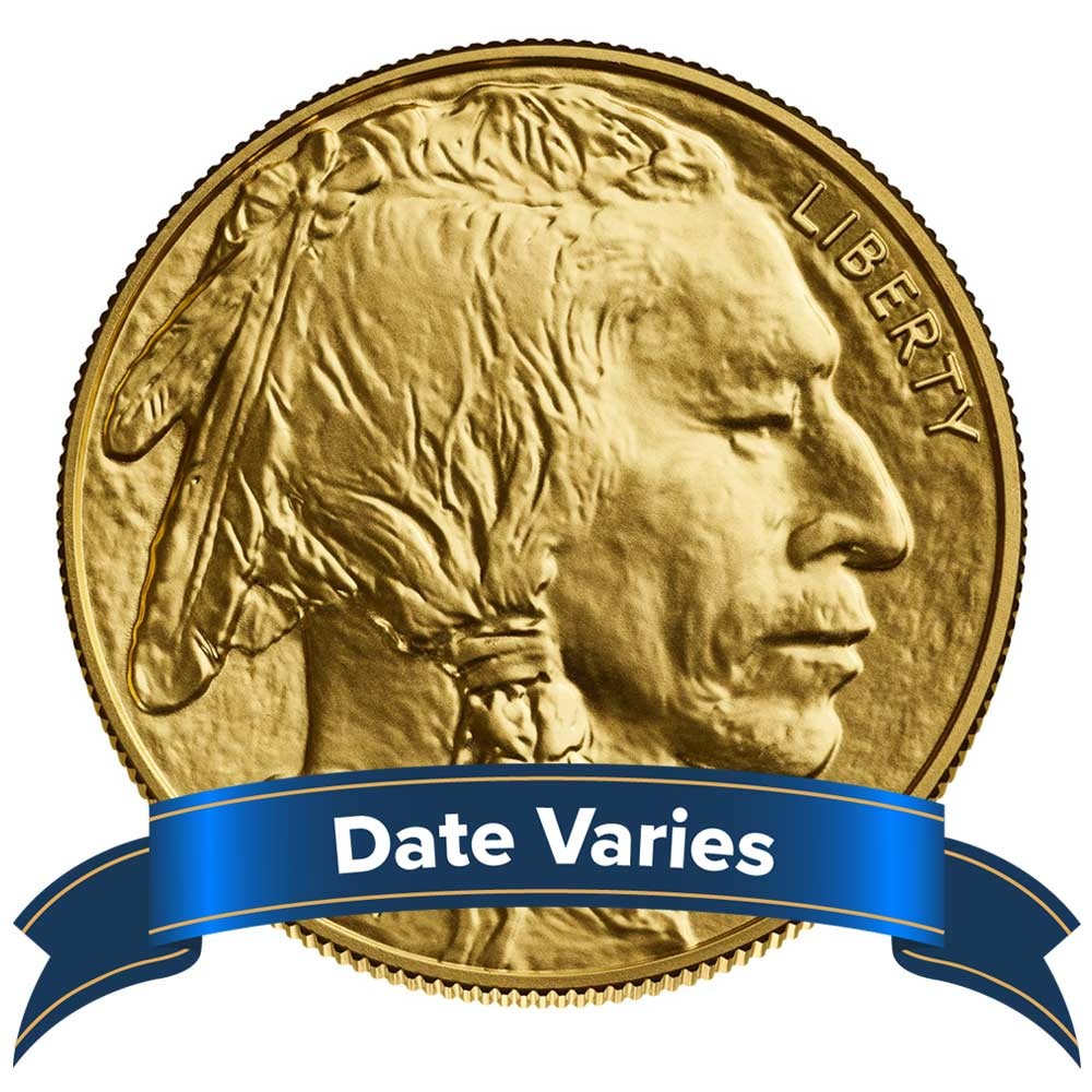 $50 American Gold Buffalo 1 oz Random Year Brilliant Uncirculated