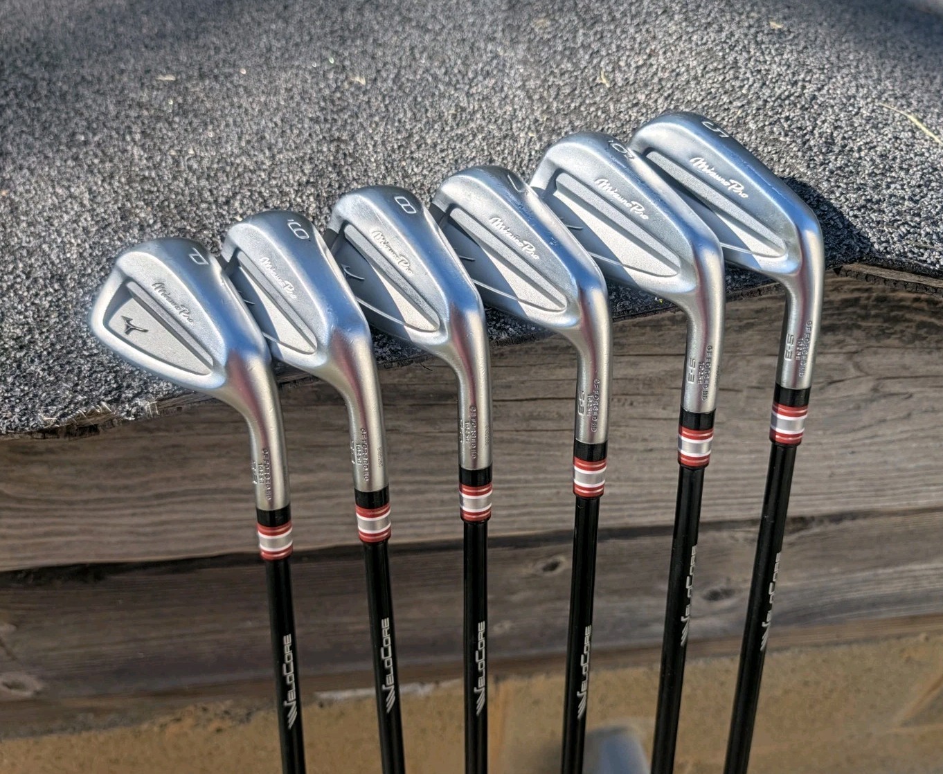 Mizuno Pro S3 Irons Fujikura Axiom Velocore Shafts 105 S CUSTOM SET 5-PW