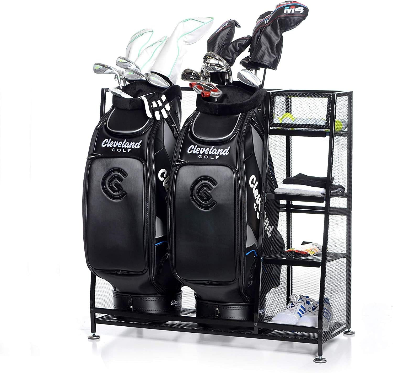 Golf Organizer - Extra Large Size - Fit 2 Golf Bags and Other Golfing Equipment 