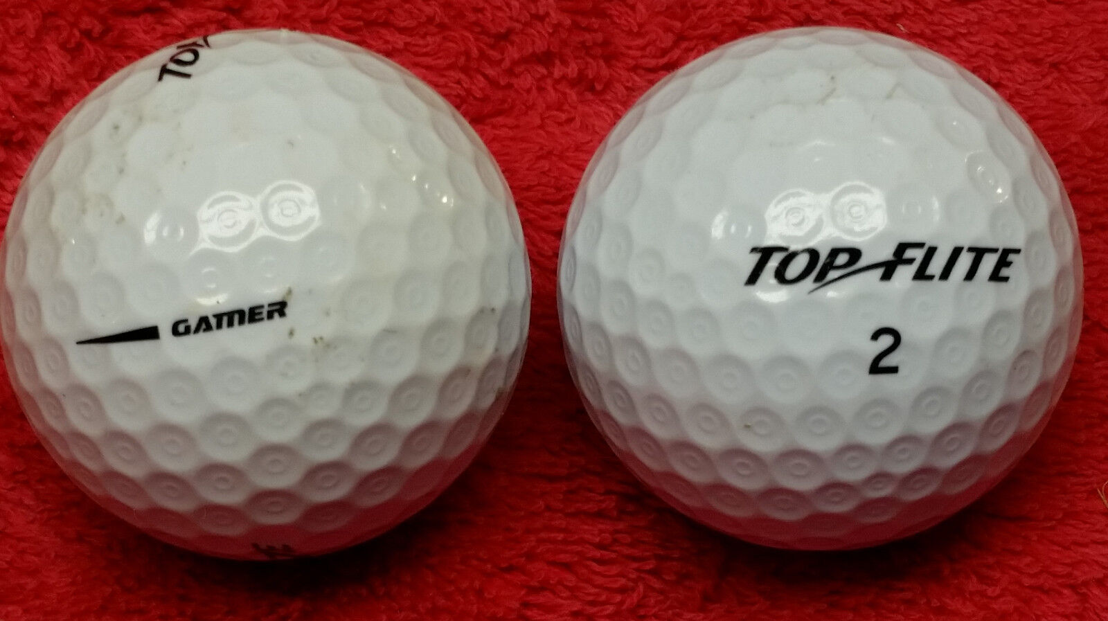 24 Top Flite Gamer AAAAA golf balls $22.00 with ship includes Gamer Tour and V2