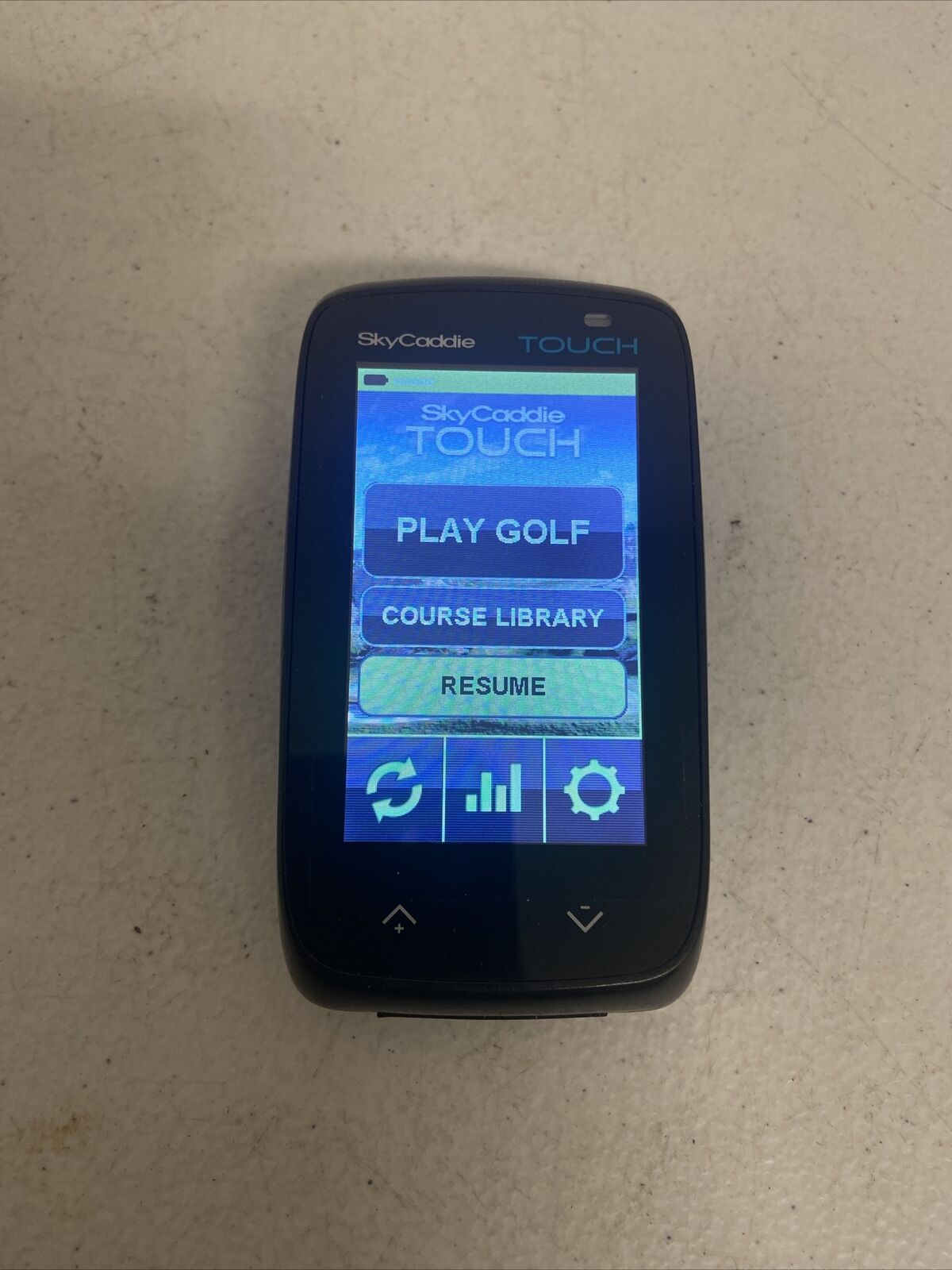 SkyGolf Sky Caddie Golf  Touch GPS Device. No Charger      J
