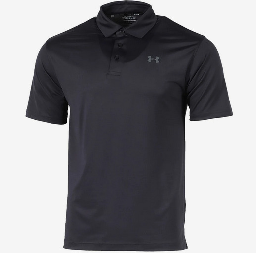 Mens UA Under Armour Muscle Golf Polo Shirt Top Playoff Athletic Black Navy New