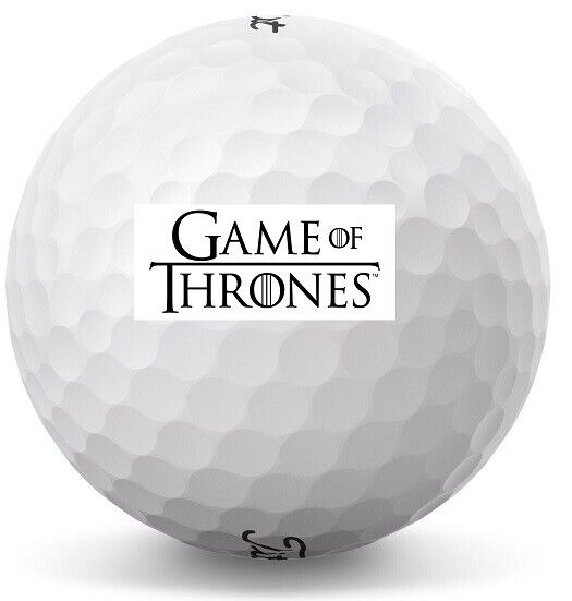 3 Dozen (Game Of Thrones Logo) Titleist Velocity Mint / AAAAA Golf Balls 