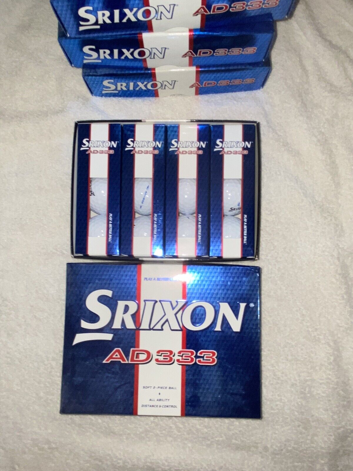 SRIXON AD333 Soft 2Piece One Dozen New Old Stock  #2