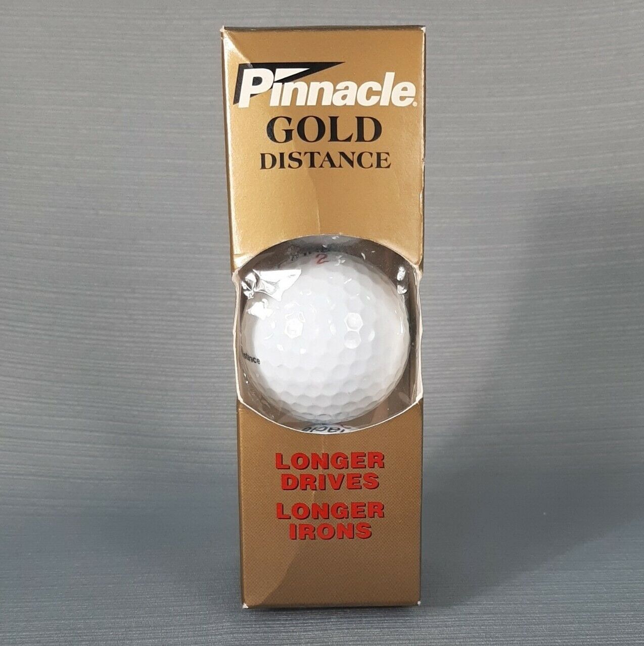 Pinnacle Gold Distance Golf Ball 3pk Made In USA New In Box 