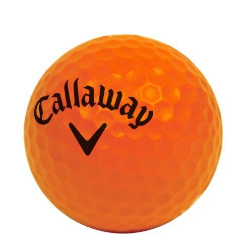 Callaway HX Soft-Flight Practice Golf Balls Colored Foam Balls Orange 18 Pack